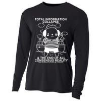 Total Information Collapse & The End Of All Consensus Reality Cooling Performance Long Sleeve Crew