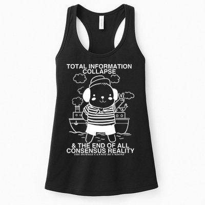 Total Information Collapse & The End Of All Consensus Reality Womens Tank Top