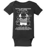 Total Information Collapse & The End Of All Consensus Reality Baby Bodysuit