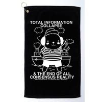 Total Information Collapse & The End Of All Consensus Reality Golf Towel