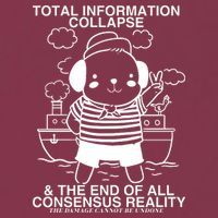 Total Information Collapse & The End Of All Consensus Reality 16oz Travel Tumbler