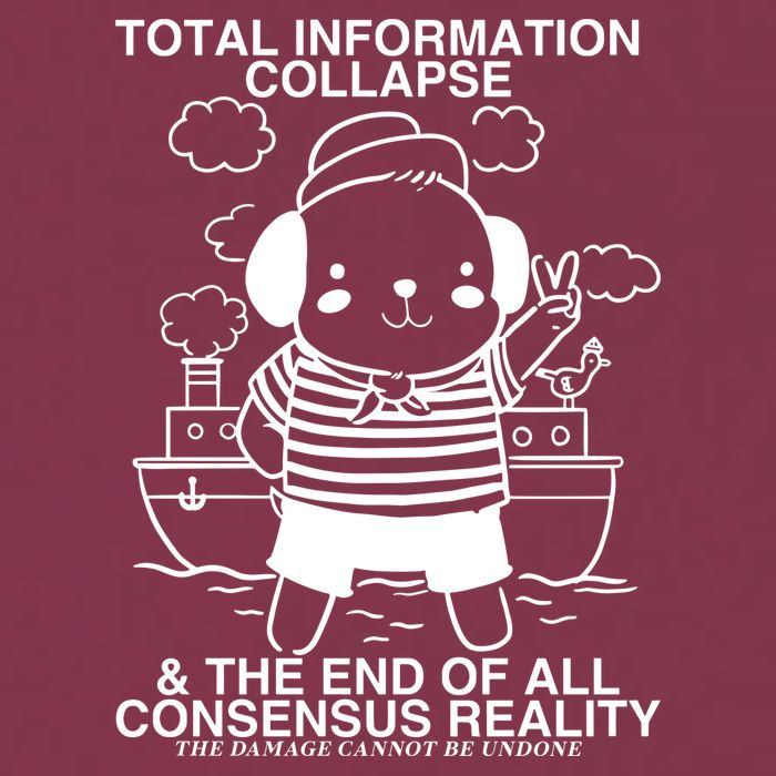 Total Information Collapse & The End Of All Consensus Reality 16oz Travel Tumbler