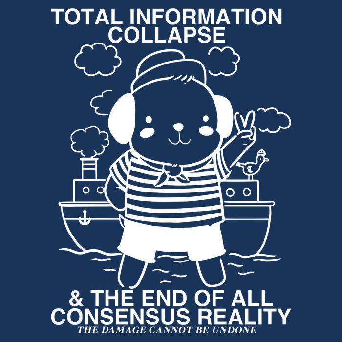 Total Information Collapse & The End Of All Consensus Reality Infant Baby Jersey Bodysuit