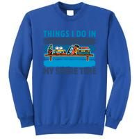 Things I Do In My Spare Time Retro Bookish Reading Books Gift Sweatshirt