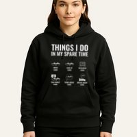 Things I Do In My Spare Time Funny Car Guy Car Enthusiast Hoodie