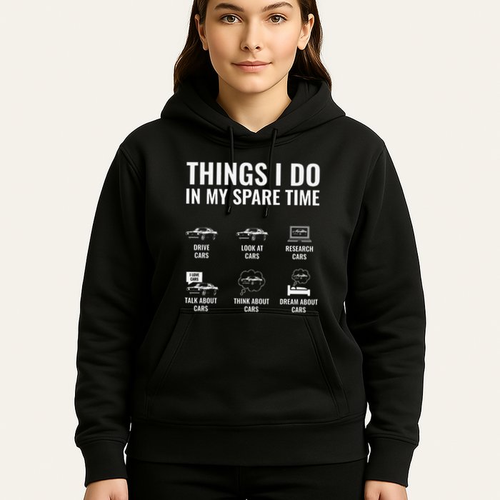 Things I Do In My Spare Time Funny Car Guy Car Enthusiast Hoodie