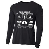 Things I Do In My Spare Time Sailing Cooling Performance Long Sleeve Crew