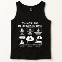 Things I Do In My Spare Time Sailing Tank Top