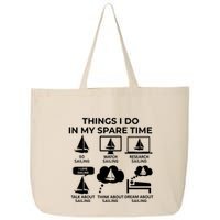 Things I Do In My Spare Time Sailing 25L Jumbo Tote