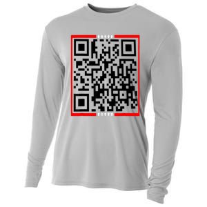 Trump Is Dancing Trump Is Your President Qr Trump Cooling Performance Long Sleeve Crew