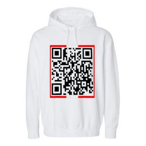 Trump Is Dancing Trump Is Your President Qr Trump Garment-Dyed Fleece Hoodie