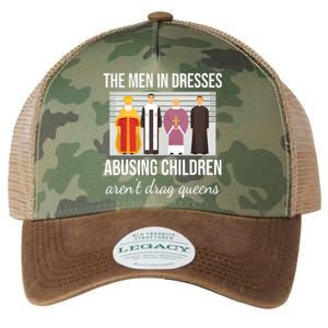 The In Dresses Abusing Children Arent Drag Queens Legacy Tie Dye Trucker Hat