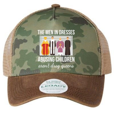 The In Dresses Abusing Children Arent Drag Queens Legacy Tie Dye Trucker Hat