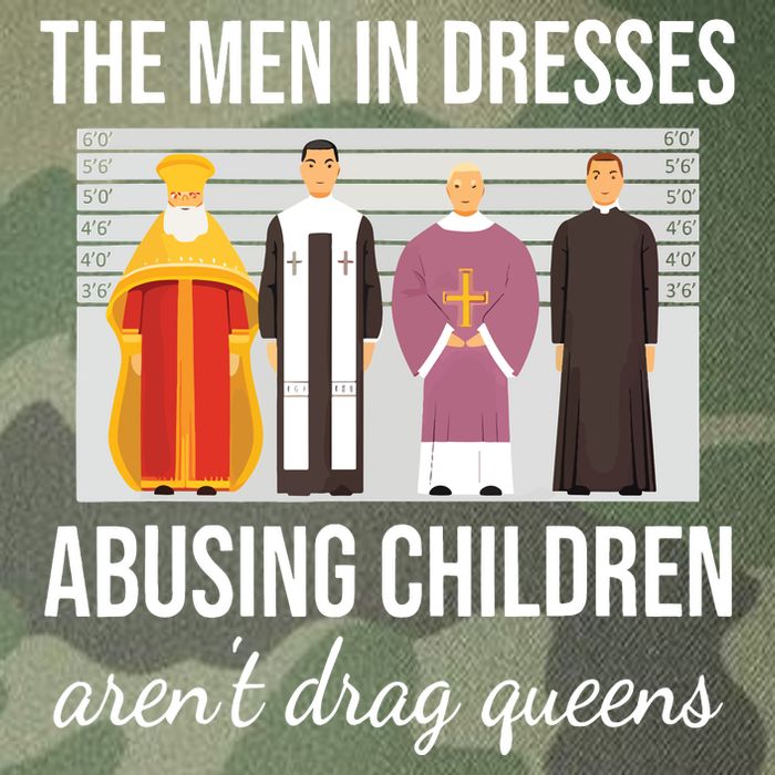 The In Dresses Abusing Children Arent Drag Queens Legacy Tie Dye Trucker Hat