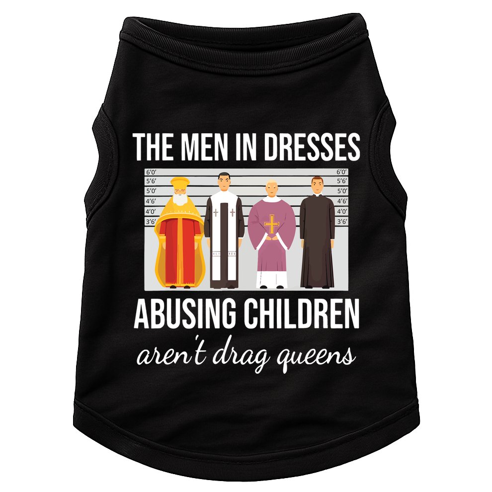 The In Dresses Abusing Children Arent Drag Queens Doggie Tank