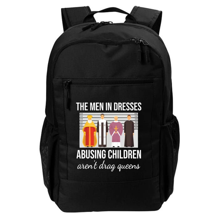 The In Dresses Abusing Children Arent Drag Queens Backpack