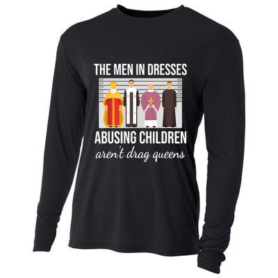 The In Dresses Abusing Children Arent Drag Queens Cooling Performance Long Sleeve Crew