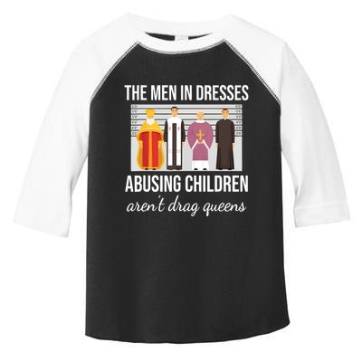 The In Dresses Abusing Children Arent Drag Queens Toddler Fine Jersey T-Shirt