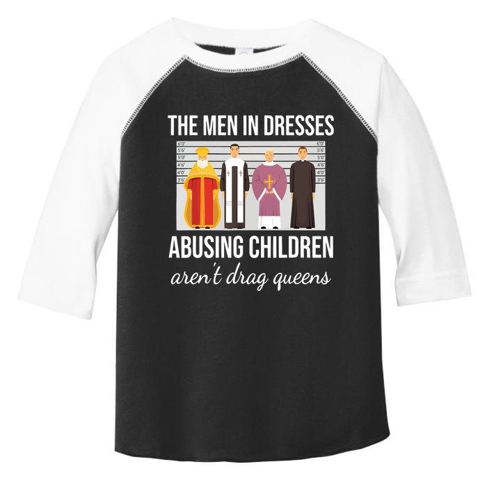 The In Dresses Abusing Children Arent Drag Queens Toddler Fine Jersey T-Shirt