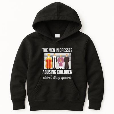 The In Dresses Abusing Children Arent Drag Queens Kids Hoodie