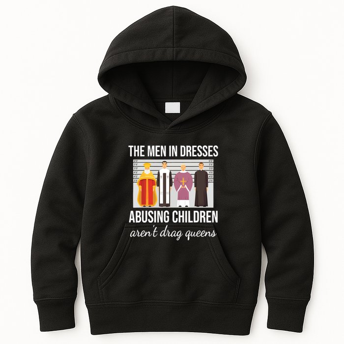 The In Dresses Abusing Children Arent Drag Queens Kids Hoodie