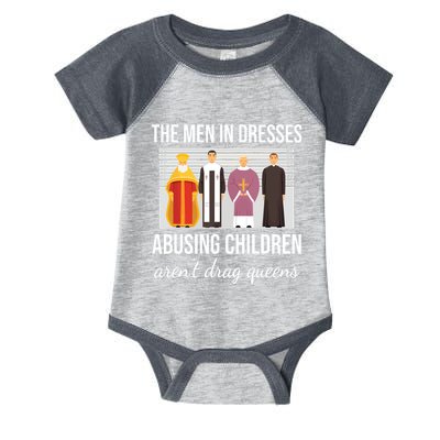 The In Dresses Abusing Children Arent Drag Queens Infant Baby Jersey Bodysuit