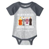 The In Dresses Abusing Children Arent Drag Queens Infant Baby Jersey Bodysuit