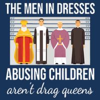 The In Dresses Abusing Children Arent Drag Queens Infant Baby Jersey Bodysuit