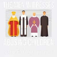 The In Dresses Abusing Children Arent Drag Queens Garment-Dyed Sweatshirt