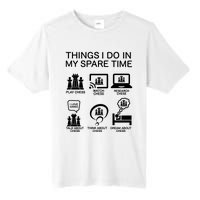 Things I Do In My Spare Time Chess Lover Tall Fusion ChromaSoft Performance T-Shirt