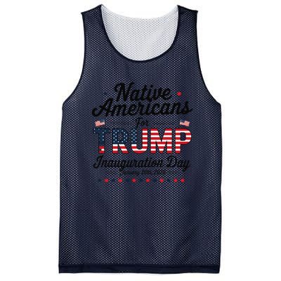 Trump Inauguration Day 2025 For Native Americans Mesh Reversible Basketball Jersey Tank