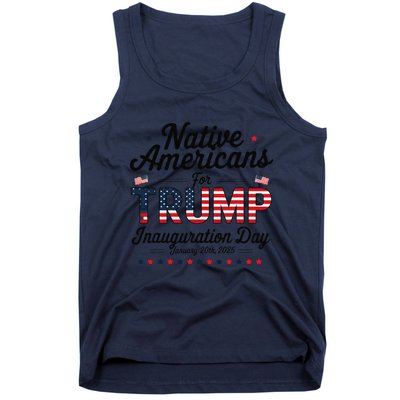 Trump Inauguration Day 2025 For Native Americans Tank Top