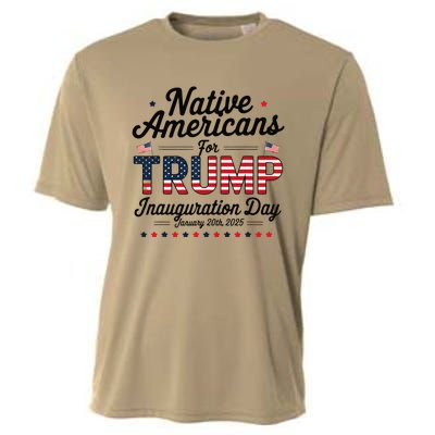 Trump Inauguration Day 2025 For Native Americans Cooling Performance Crew T-Shirt