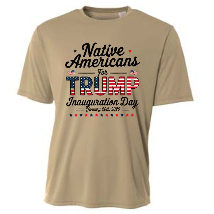 Trump Inauguration Day 2025 For Native Americans Cooling Performance Crew T-Shirt