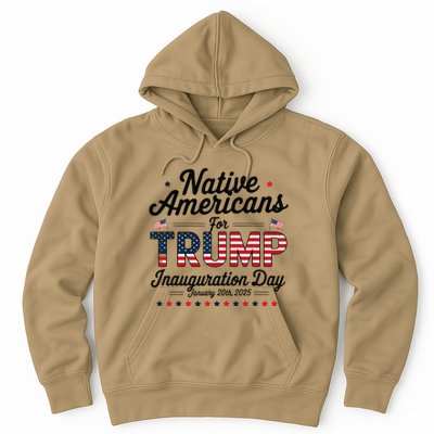 Trump Inauguration Day 2025 For Native Americans Hoodie