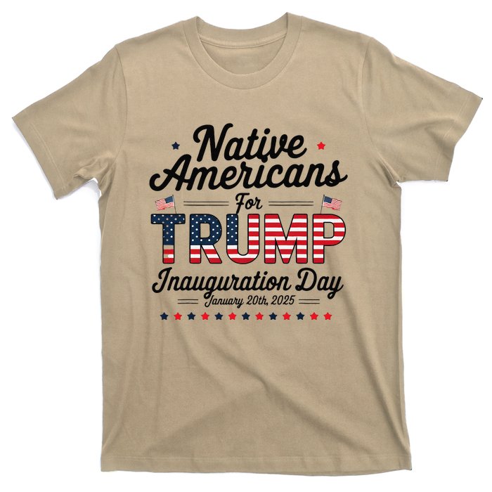 Trump Inauguration Day 2025 For Native Americans T-Shirt