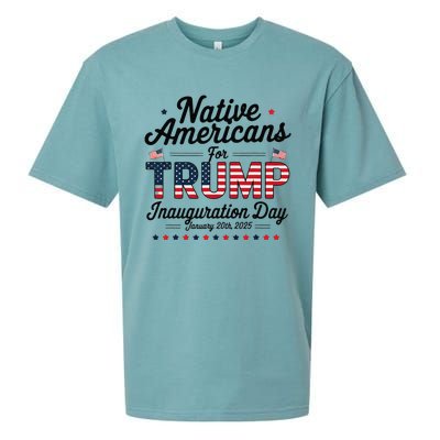 Trump Inauguration Day 2025 For Native Americans Sueded Cloud Jersey T-Shirt