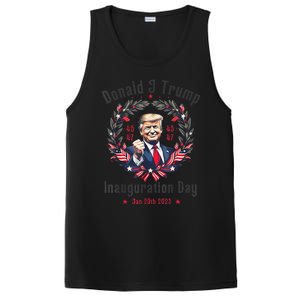 Trump Inauguration Day 2025 Donald J Trump 45 47 Victory PosiCharge Competitor Tank