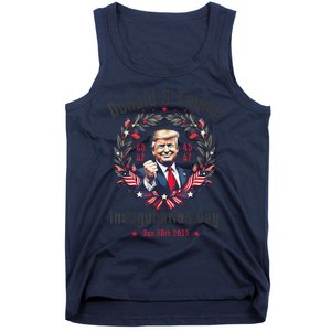 Trump Inauguration Day 2025 Donald J Trump 45 47 Victory Tank Top