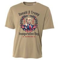 Trump Inauguration Day 2025 Donald J Trump 45 47 Victory Cooling Performance Crew T-Shirt