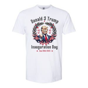 Trump Inauguration Day 2025 Donald J Trump 45 47 Victory Softstyle CVC T-Shirt