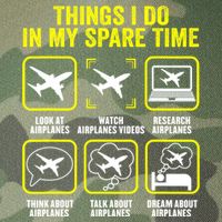 Things I Do In My Spare Time Airplanes Aviation Pilot Legacy Tie Dye Trucker Hat