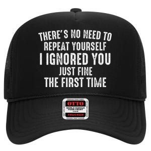 Things I Do In My Spare Time Poker Player High Crown Mesh Back Trucker Hat