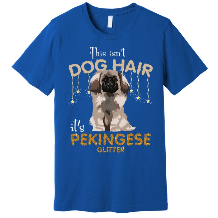 This Isn't Dog Hair It's Pekingese Glitter Gift Premium T-Shirt