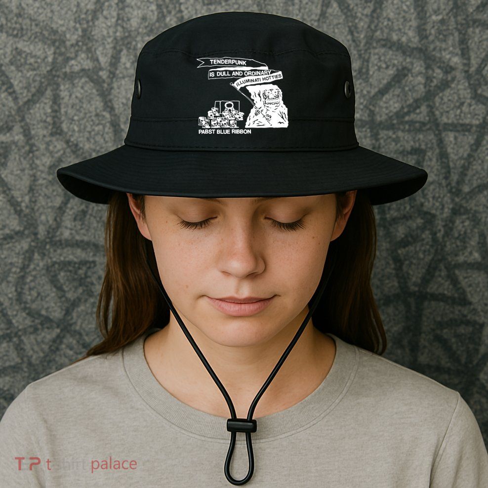 Tenderpunk Is Dull And Ordinary Illuminati Hotties Bucket Hat