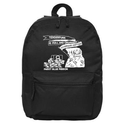 Tenderpunk Is Dull And Ordinary Illuminati Hotties 16 in Basic Backpack