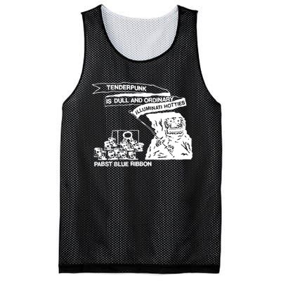 Tenderpunk Is Dull And Ordinary Illuminati Hotties Mesh Reversible Basketball Jersey Tank