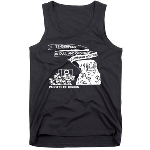 Tenderpunk Is Dull And Ordinary Illuminati Hotties Tank Top