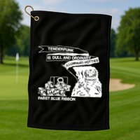 Tenderpunk Is Dull And Ordinary Illuminati Hotties Golf Towel
