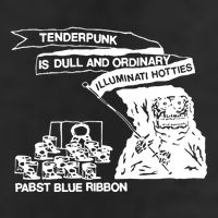 Tenderpunk Is Dull And Ordinary Illuminati Hotties Golf Towel